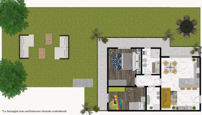 NUOVA COSTRUZIONE  RIOZZO – VIVERE NEL VERDE – BT1