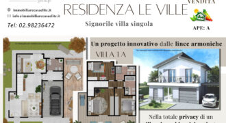 NUOVA COSTRUZIONE: “LE VILLE” CERRO AL LAMBRO VILLA 1 A