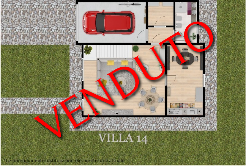 NUOVA COSTRUZIONE  RIOZZO – VIVERE NEL VERDE VILLA 14