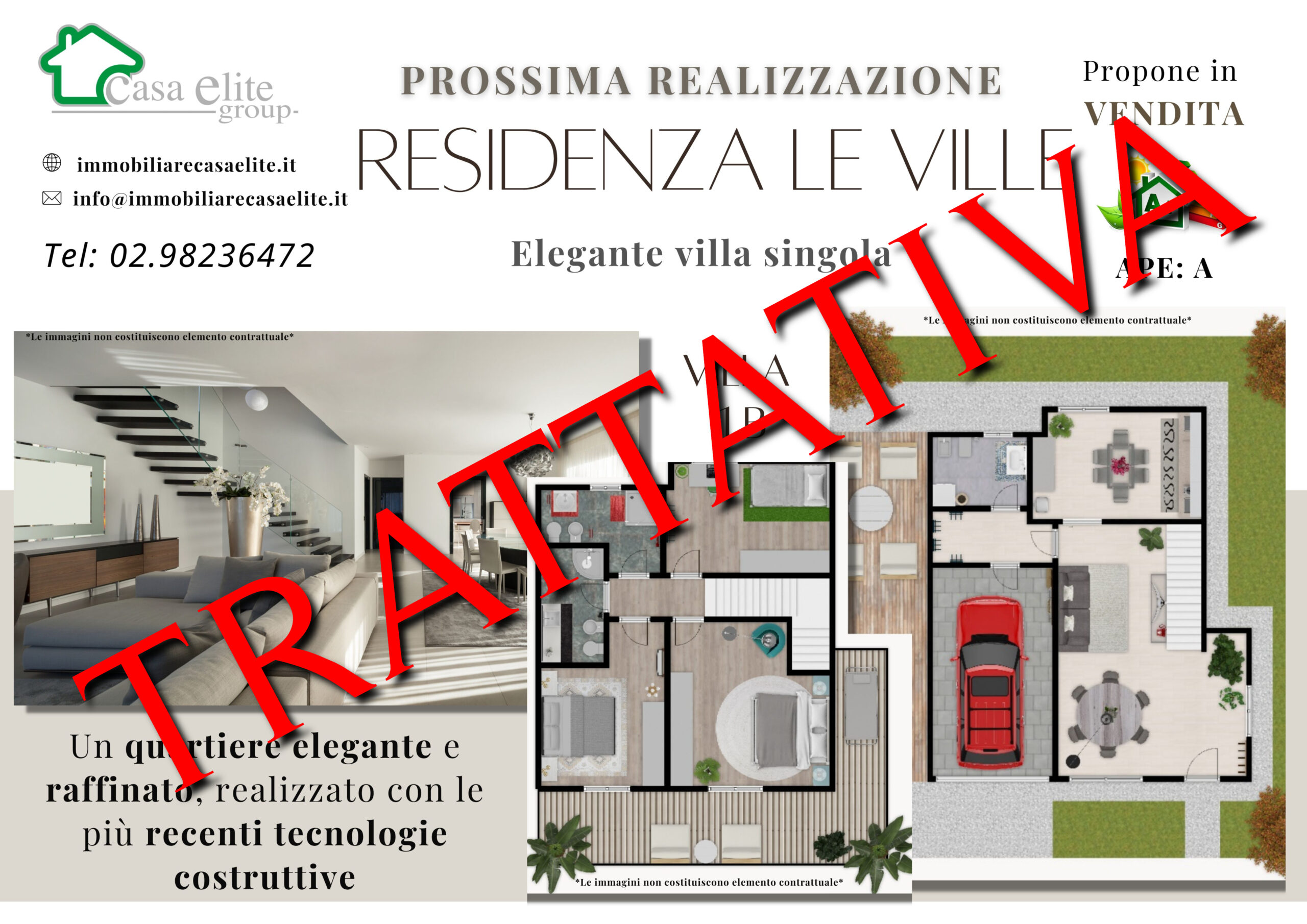 NUOVA COSTRUZIONE: “LE VILLE” CERRO AL LAMBRO VILLA 1 B