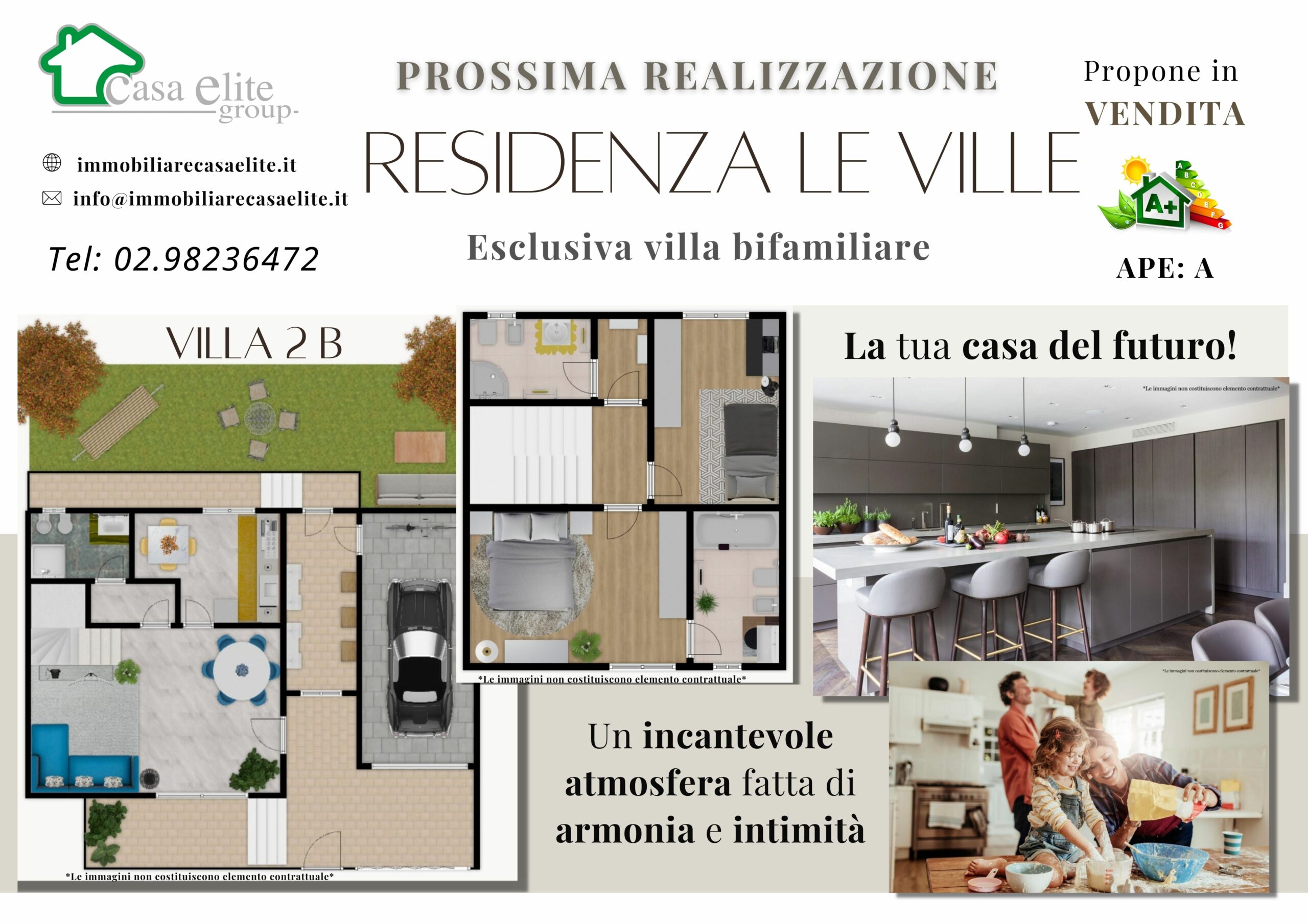 NUOVA COSTRUZIONE: “LE VILLE” CERRO AL LAMBRO VILLA 2 B