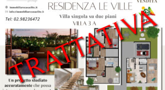 NUOVA COSTRUZIONE: “LE VILLE” CERRO AL LAMBRO VILLA 3 A