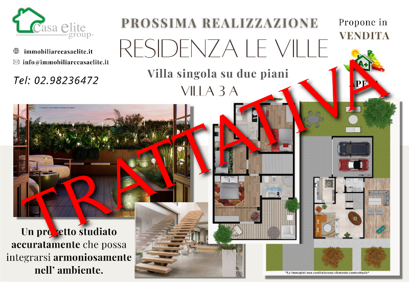 NUOVA COSTRUZIONE: “LE VILLE” CERRO AL LAMBRO VILLA 3 A