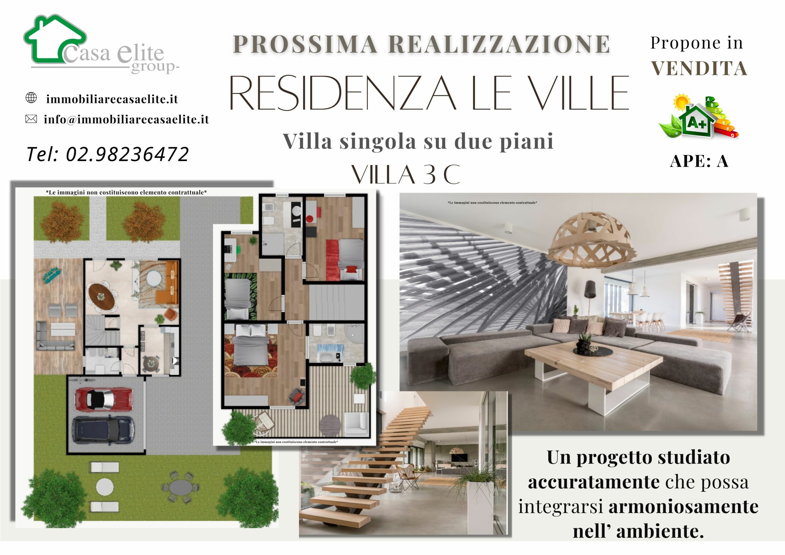 NUOVA COSTRUZIONE: “LE VILLE” CERRO AL LAMBRO VILLA 3 C