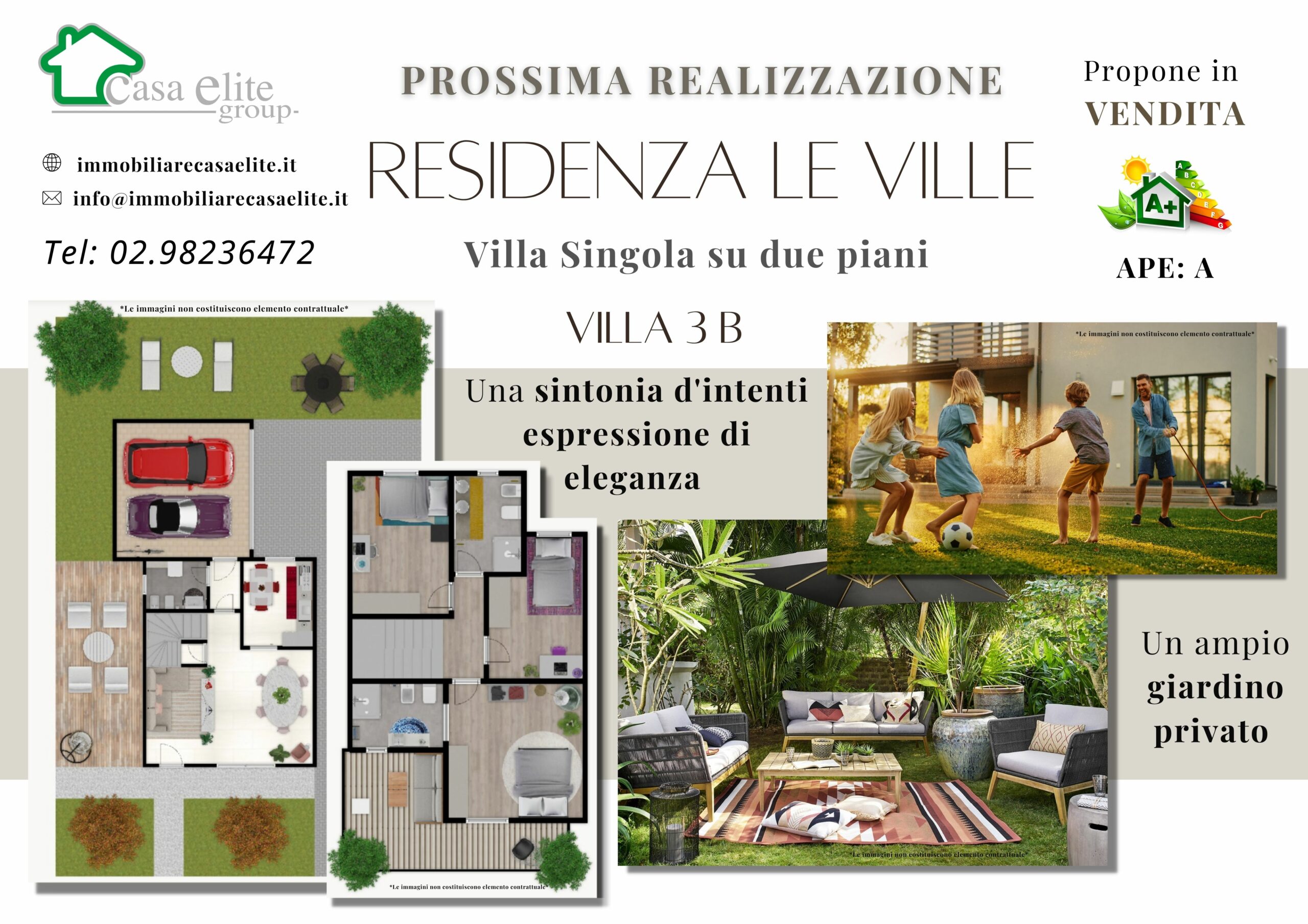 NUOVA COSTRUZIONE: “LE VILLE” CERRO AL LAMBRO VILLA 3 B