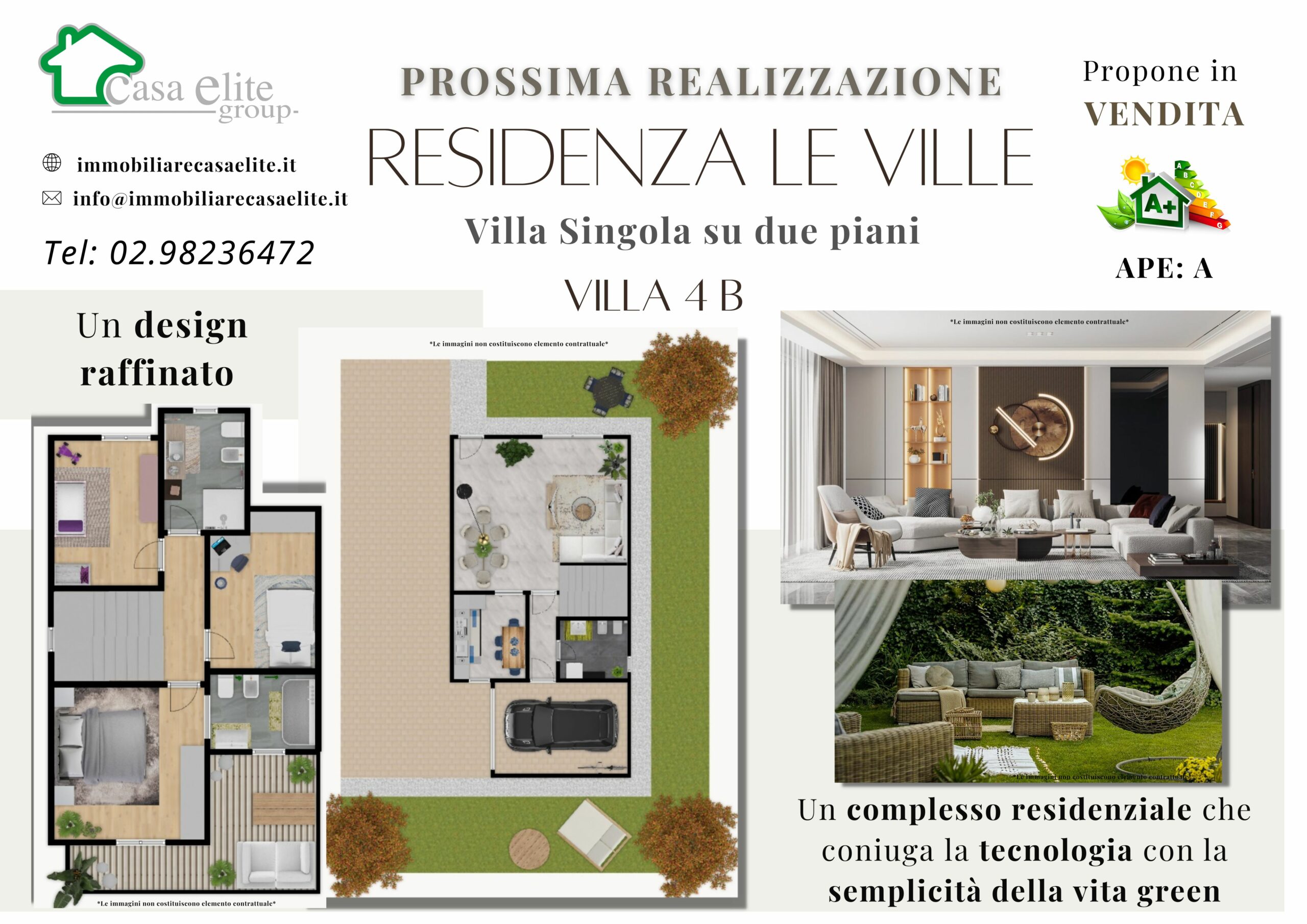 NUOVA COSTRUZIONE: “LE VILLE” CERRO AL LAMBRO VILLA 4 B