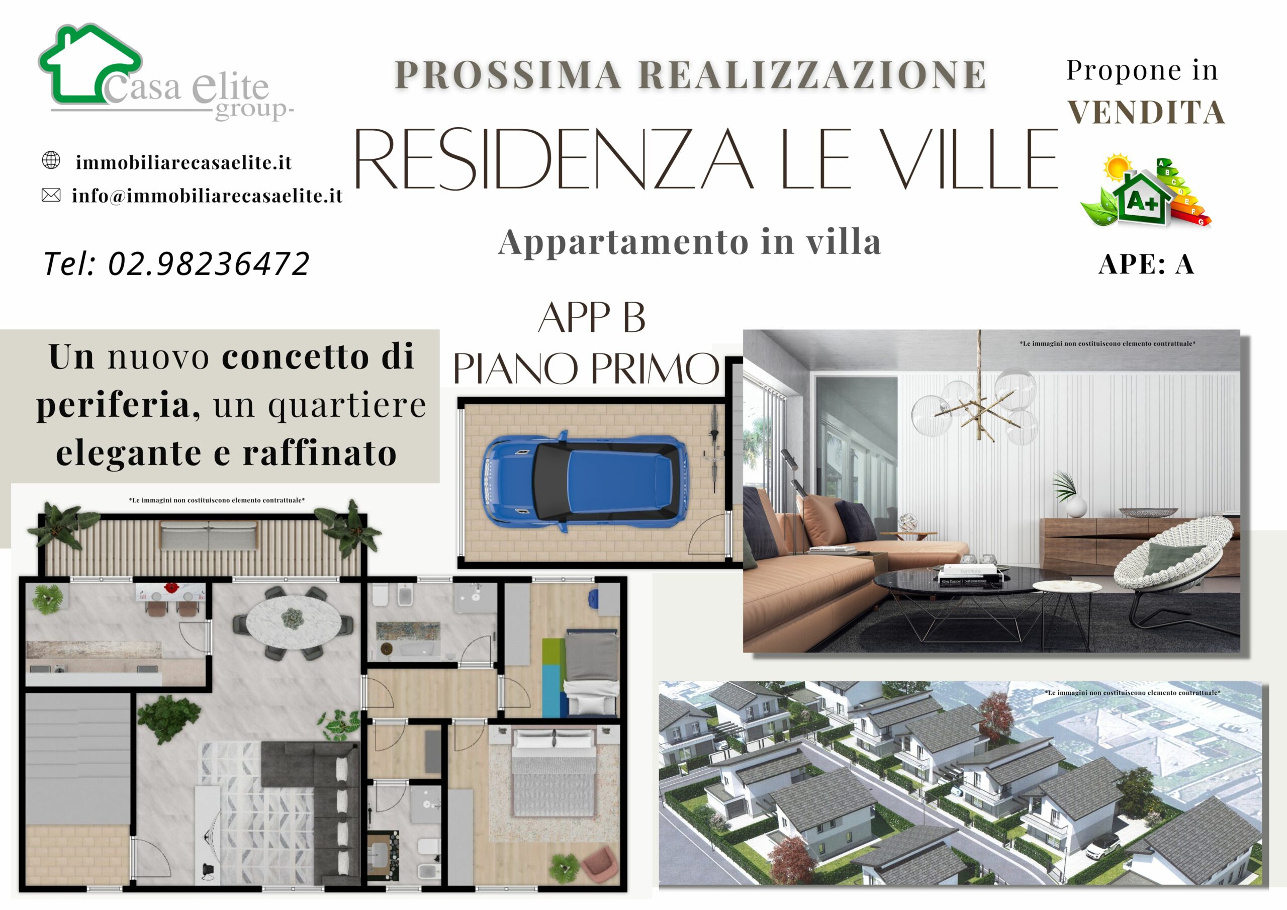 NUOVA COSTRUZIONE- APPARTAMENTO IN VILLA 6 B PIANO PRIMO