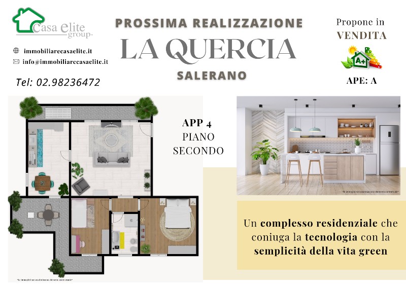 APPARTAMENTO 4: NUOVA COSTRUZIONE ” RESIDENZA LA QUERCIA”