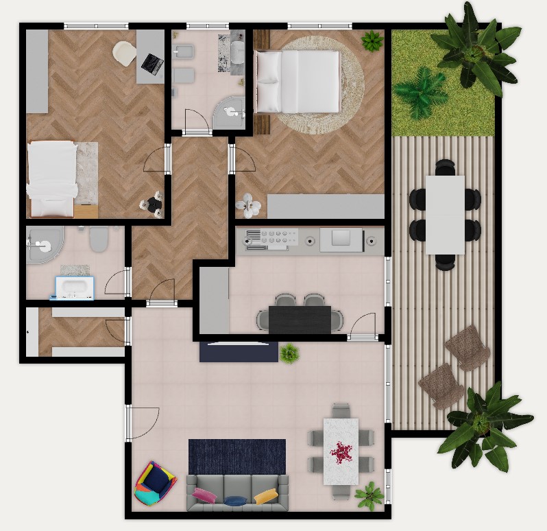 NUOVA COSTRUZIONE “IL GIARDINO SEGRETO” MELEGNANO (T12)