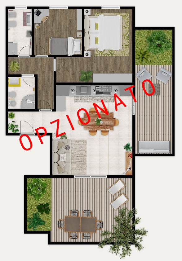 NUOVA COSTRUZIONE “IL GIARDINO SEGRETO” MELEGNANO (T52)