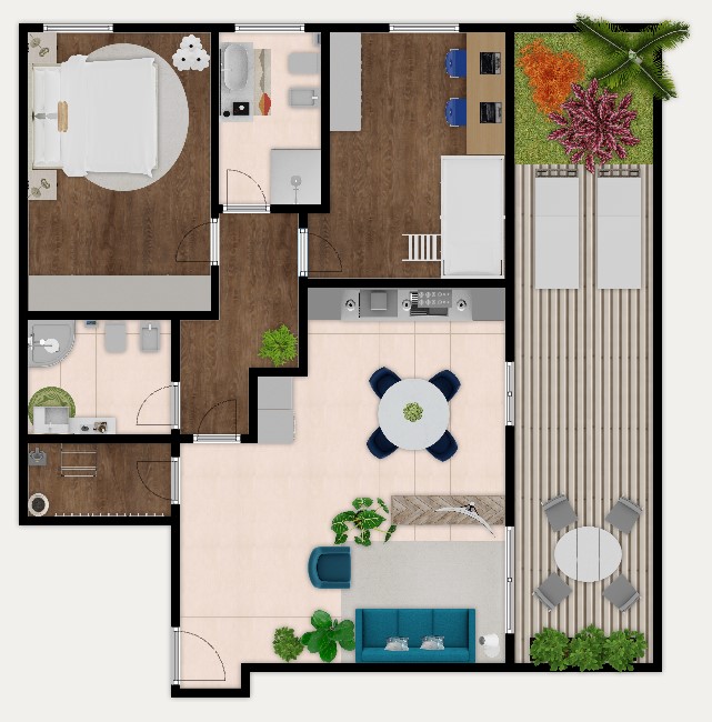 NUOVA COSTRUZIONE “IL GIARDINO SEGRETO” MELEGNANO (T22 VARIANTEKV)