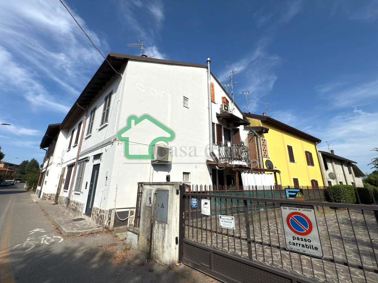 SOLUZION SEMI-INDIPENTE SENZA SPESE CONDOMINIALI-SAN ZENONE AL LAMBRO